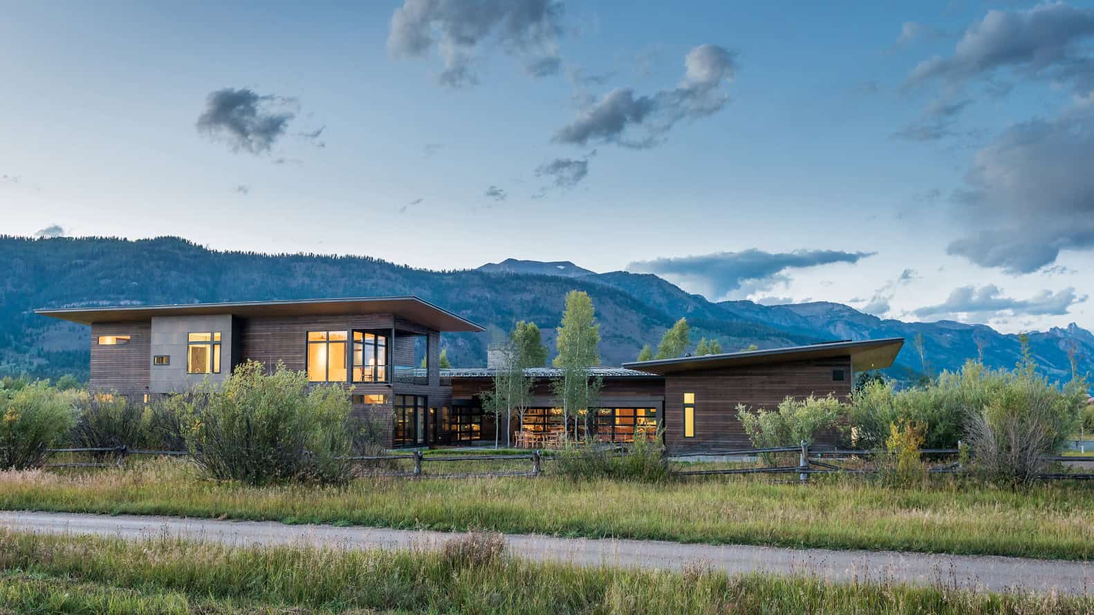 Shoshone Residence by Carney Logan Burke Architects in Wilson, USA