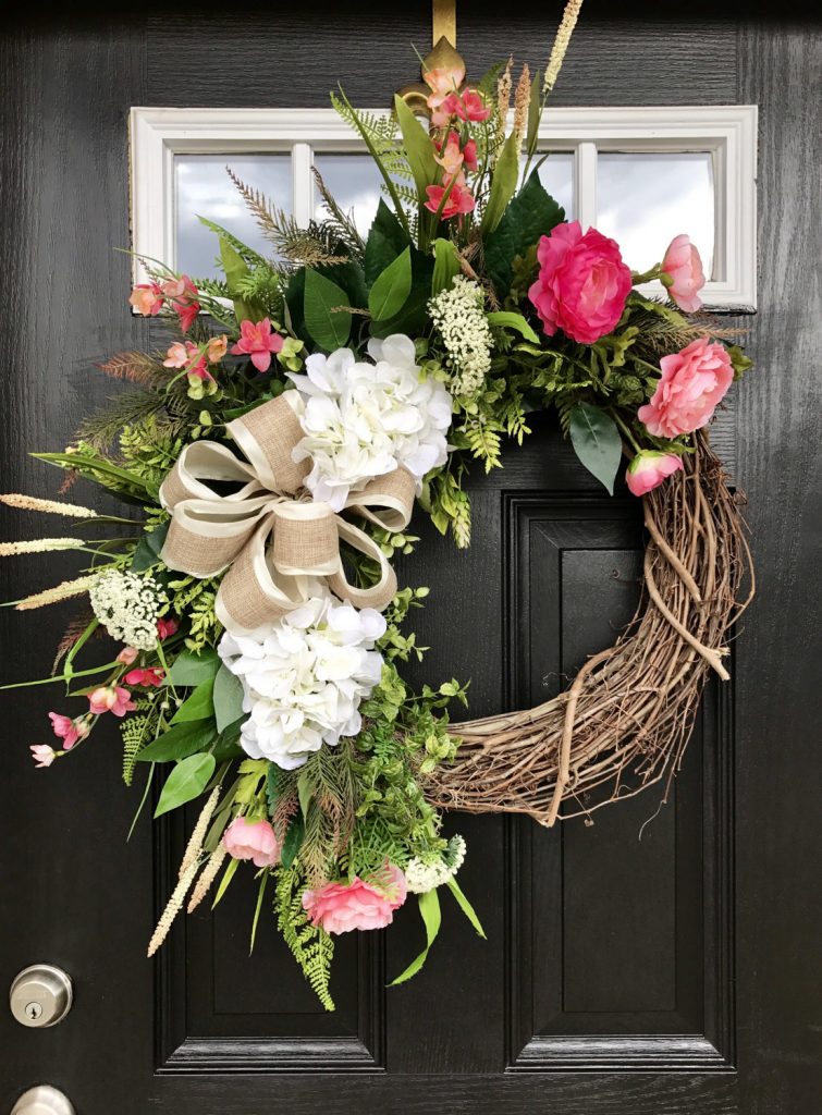 16 Enchanting Handmade Spring Wreath Designs To Refresh Your Front Door