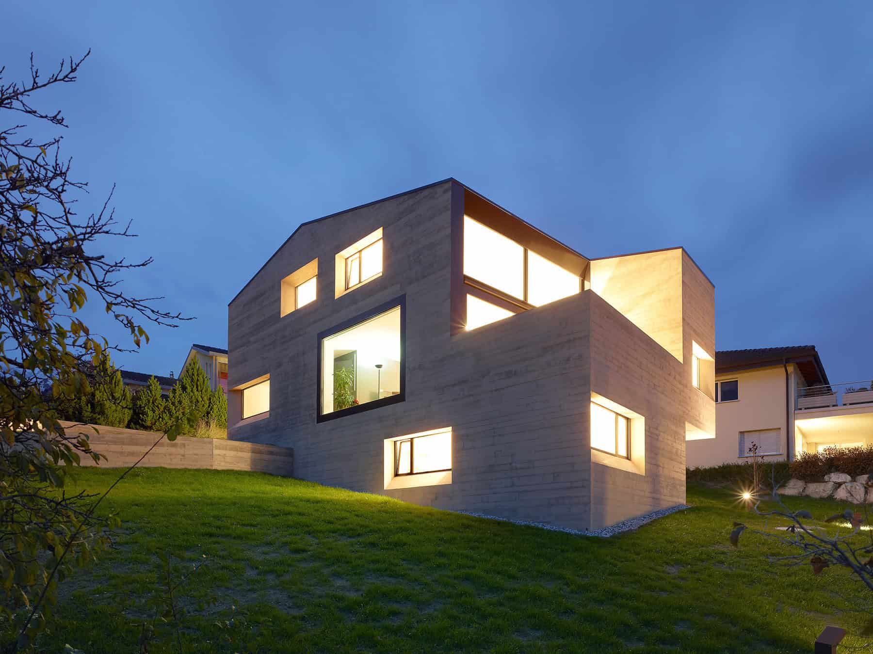 MFG House by ARCHI7 in Grimisuat, Switzerland