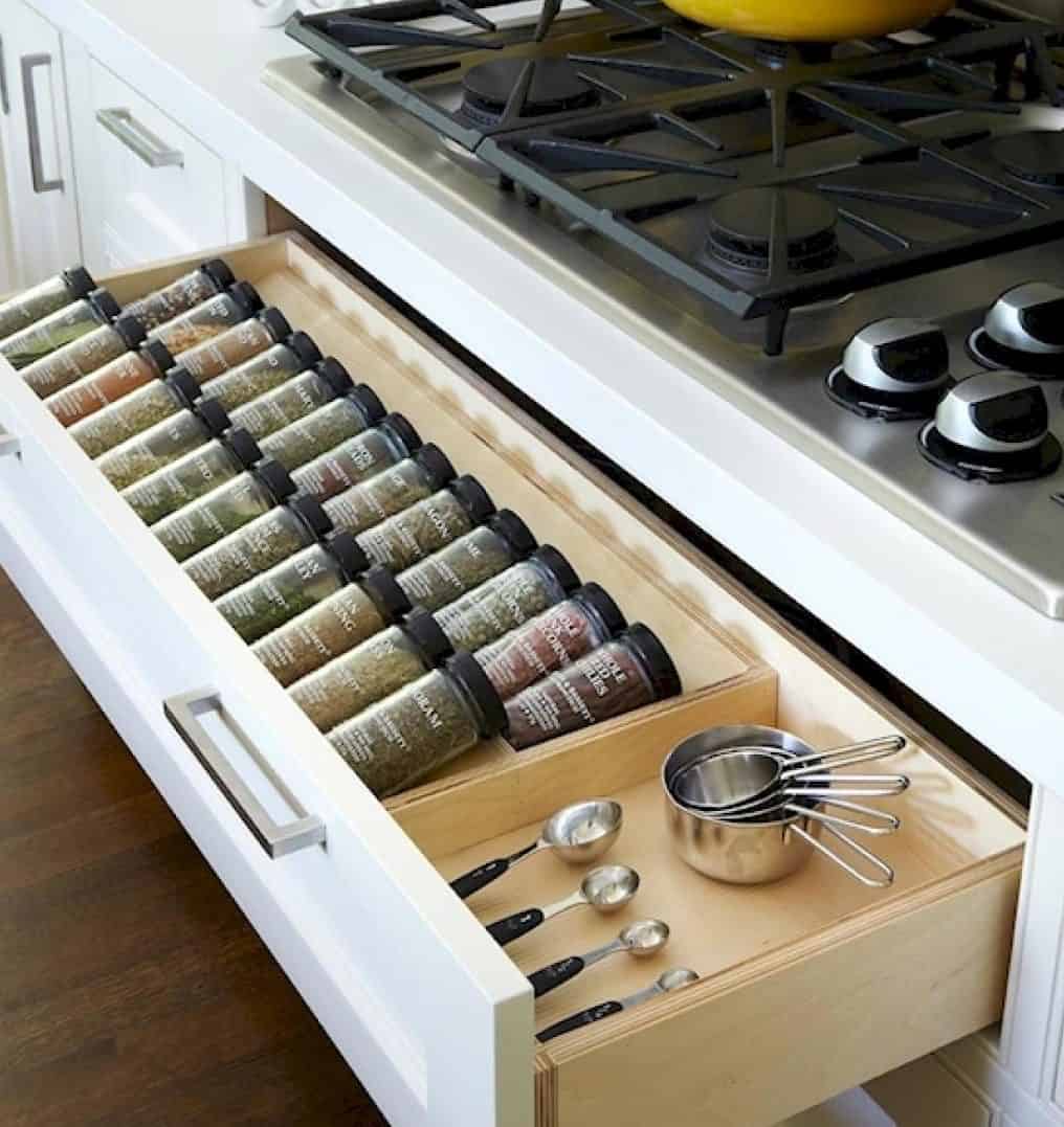 17 Super Functional Ideas To Organise The Kitchen Easily