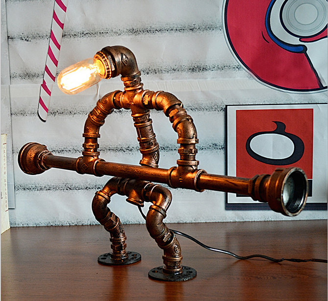 How To Make A Pipe Lamp