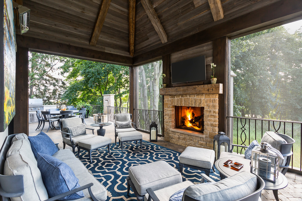 15 Snug Transitional Porch Designs For The Upcoming Summer