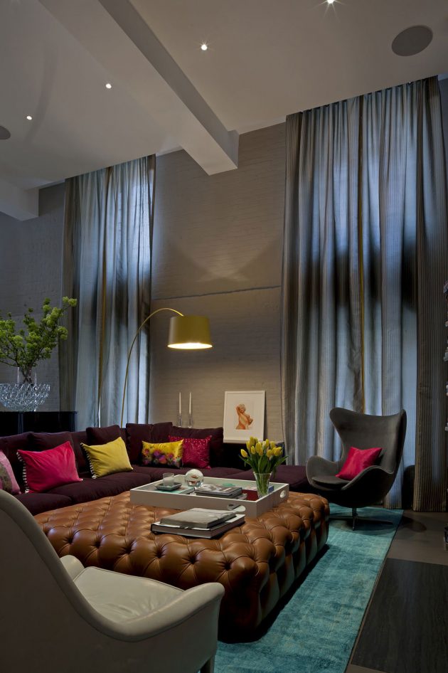 Modern Chesterfield Sofa Living Room Ideas - modern chesterfield sofa living room ideas