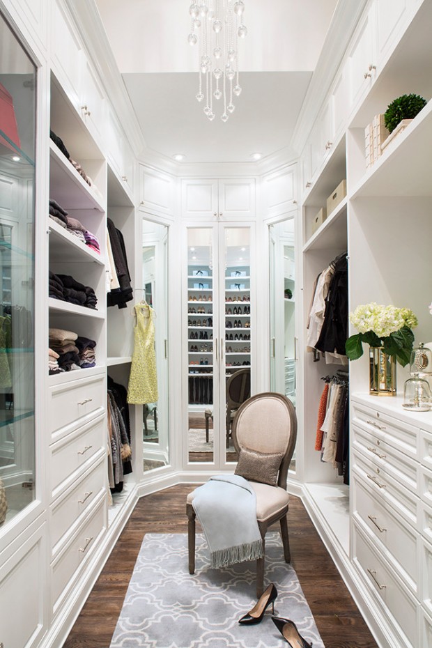 14 Inspirational Ideas For Decorating Perfect WalkIn Closet