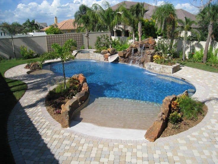 17 Delightful Ideas For Designing Backyard Swimming Pool