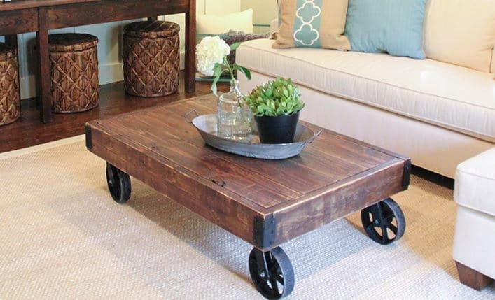 16 Superb Handmade Coffee Table And Side Table Designs For Your Living Room