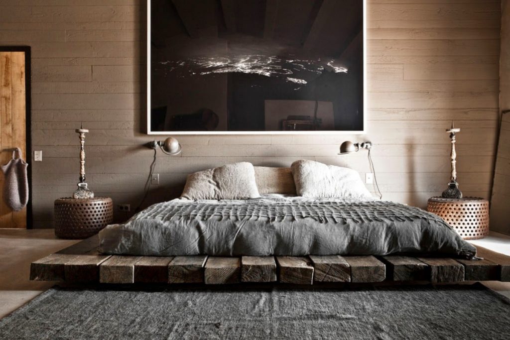 floor mattress bed frame