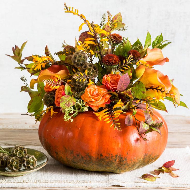 15 Totally Easy DIY Fall Flower Arrangements