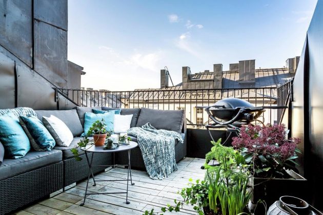 16 Charming Scandinavian Balcony Designs You're Gonna Love