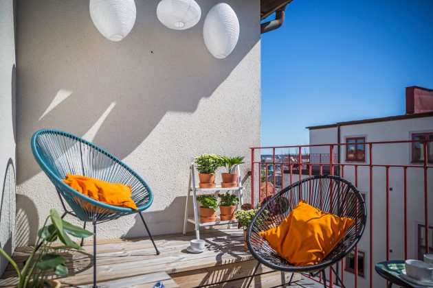 16 Charming Scandinavian Balcony Designs You're Gonna Love