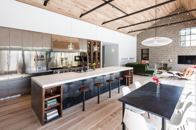 20 Spectacular Industrial Kitchen Designs That Will Get You Hooked On ...