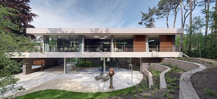 Dune Villa by Hilberink Bosch Architecten in Utrecht, The Netherlands