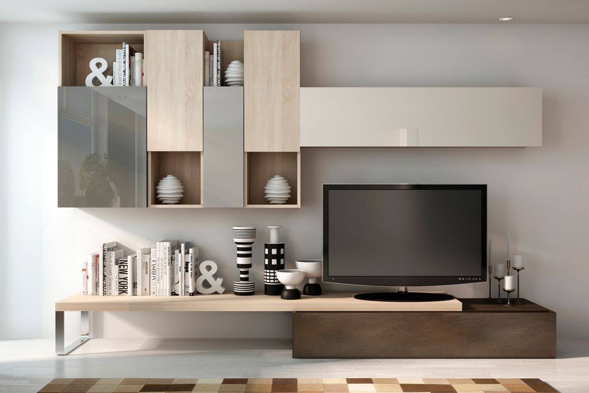 living room tv shelf designs