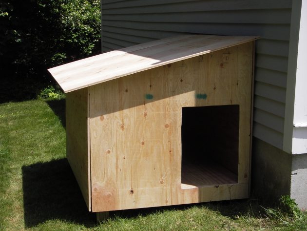 basic dog house plans