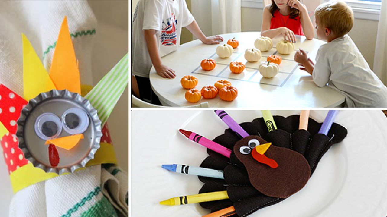 16 Joyful Thanksgiving Decor Ideas For The Kids Table