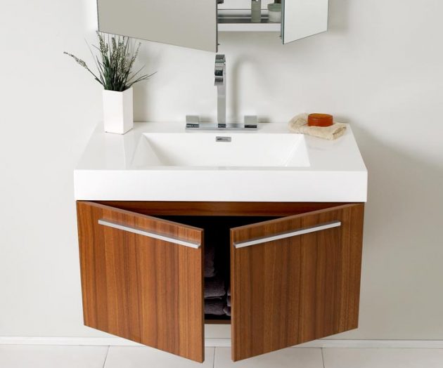 mini bathroom sink cabinet