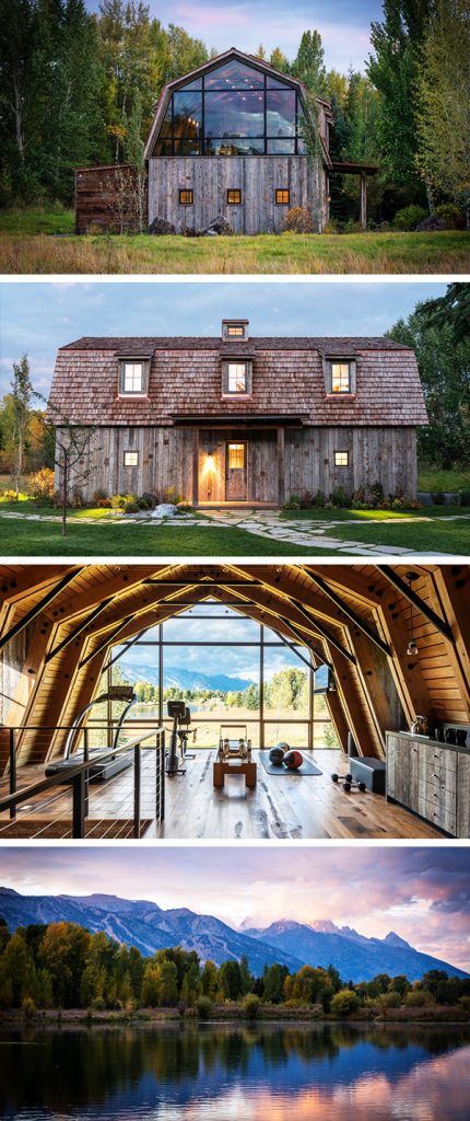 The Barn by Carney Logan Burke Architects in Wilson, Wyoming