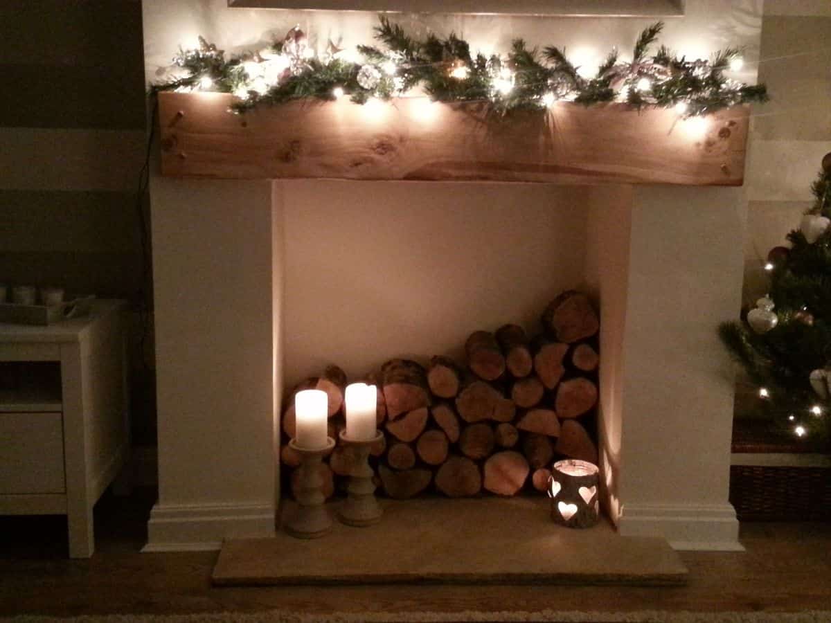 17 Outstanding Ideas To Dress Up Your Non Working Fireplace   14 3 