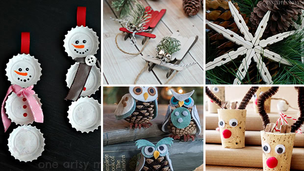 16 Charming DIY Christmas Ornaments You'll Fall In Love With