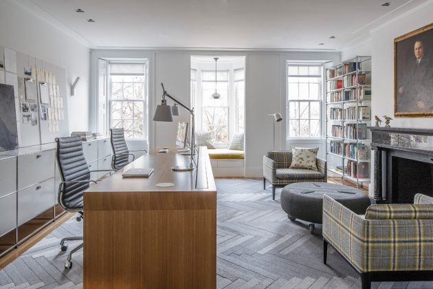 18 Superb Transitional Home Office Designs You'll Want To Work In