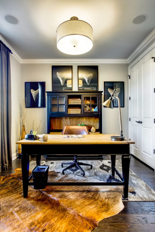 18 Superb Transitional Home Office Designs You'll Want To Work In