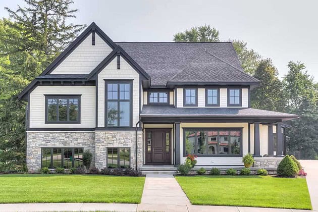 18 Tremendous Transitional Home Exterior Designs You Will Fall For