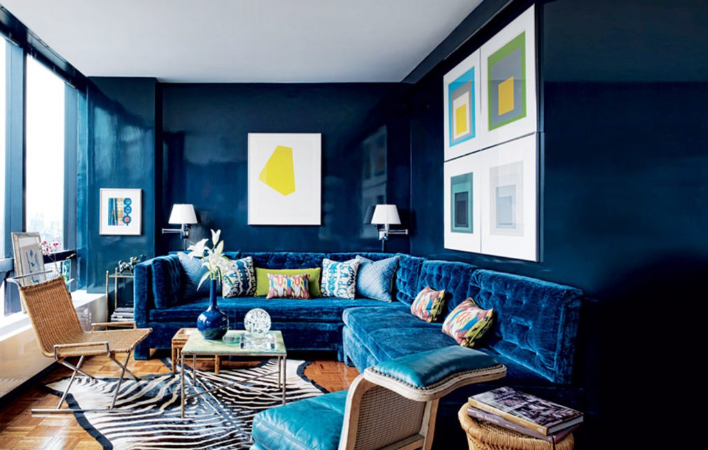 15 Totally Awesome Ideas To Use Dark Blue In Your Home Decor