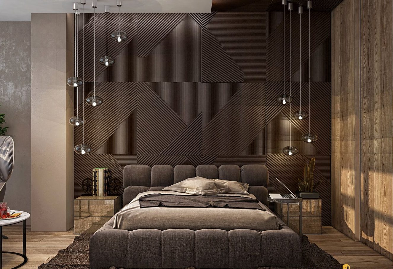 modern dark bedroom furniture