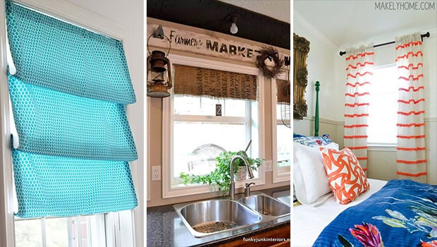 16 Simple DIY Window Treatment Projects