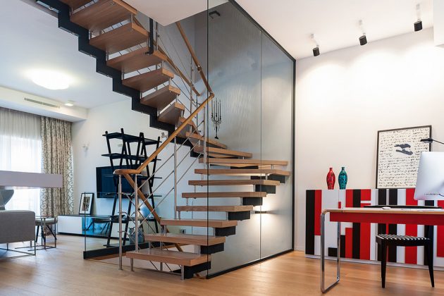 16 Phenomenal Contemporary Staircase Designs That Will Take Your Breath ...