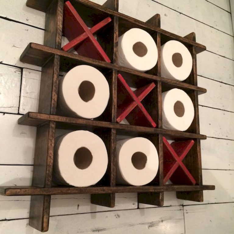 16 Really Cool Ways To Store Toilet Paper In The Bathroom