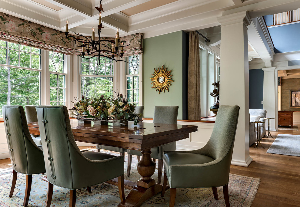 elegant dining room featuring