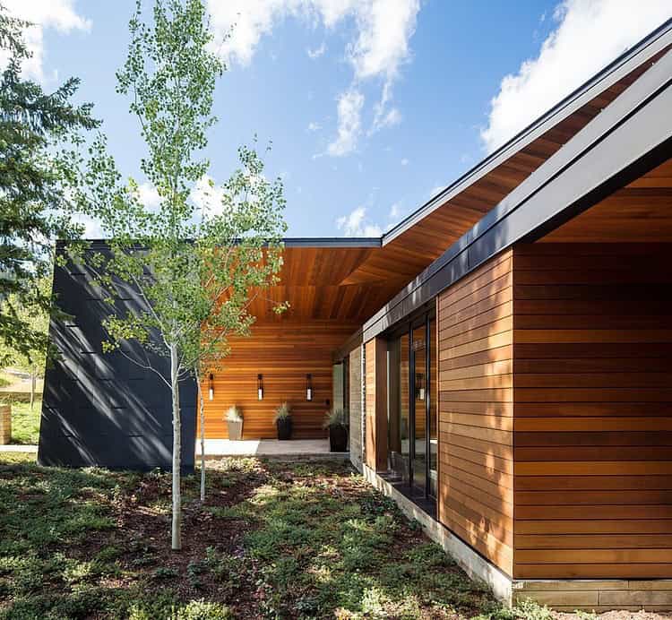 Butte Residence by Carney Logan Burke Architects in Jackson, Wyoming