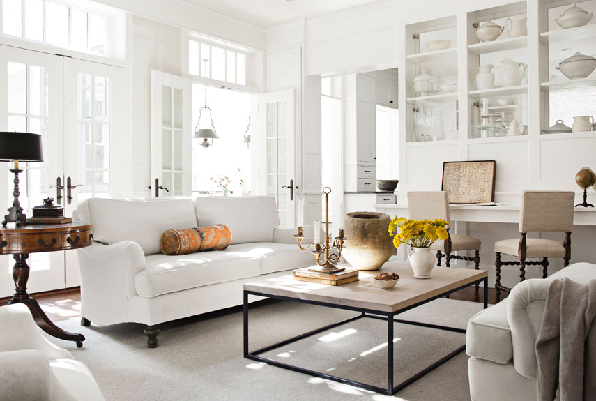 16 Alluring White Sofa Designs For A Cheerful Ambience