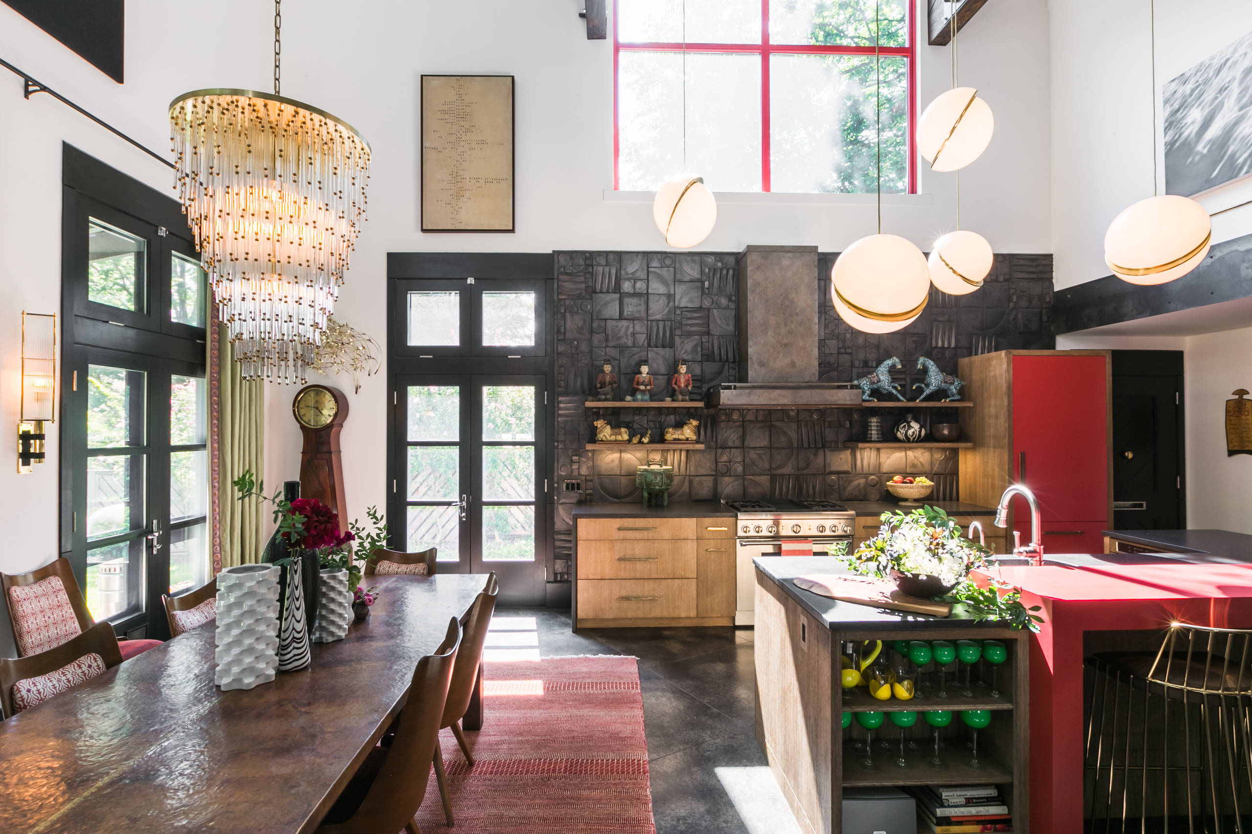 eclectic interiors luxury kitchen designer