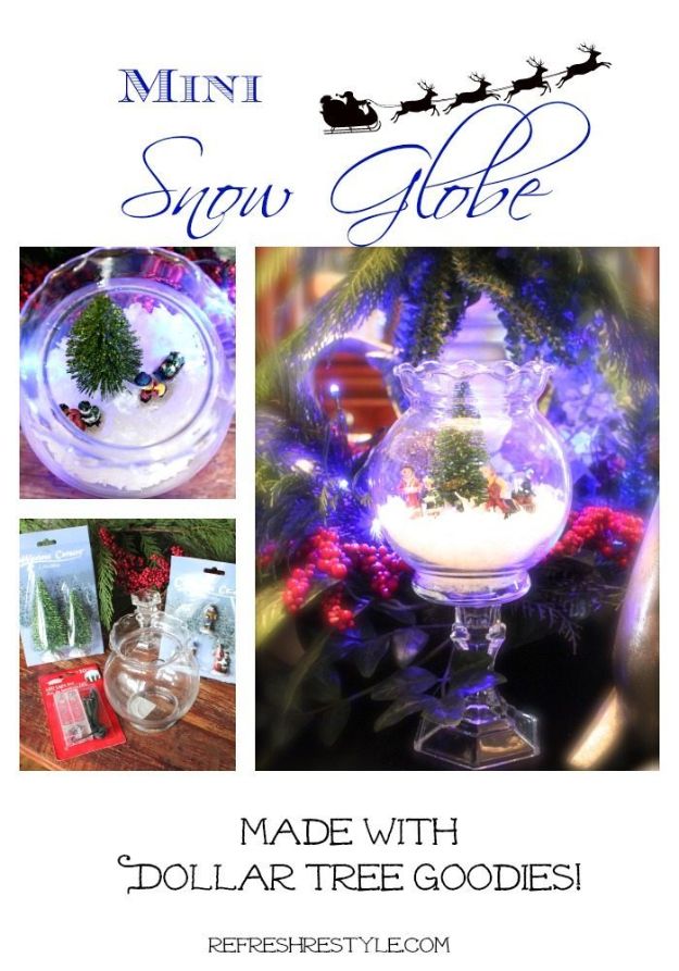 DIY Snow Globe Ornaments – Family Project - My Creative Days