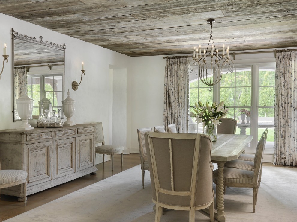 country chic dining room