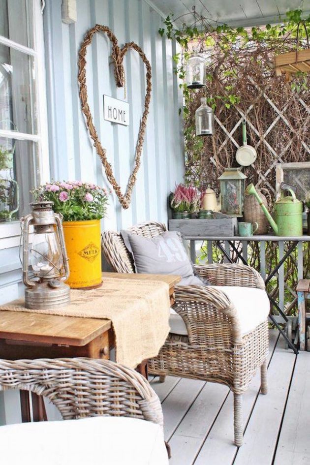 18 Magnificent Shabby-Chic Porch Designs That Are Too Cute To Pass Up