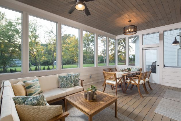 15 Wonderful Farmhouse Sunroom Designs Worth Checking Out