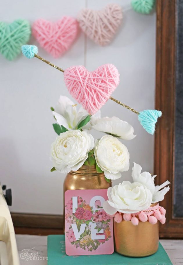 17 Perfectly Cute DIY Valentine's Decor Ideas You Have To Craft