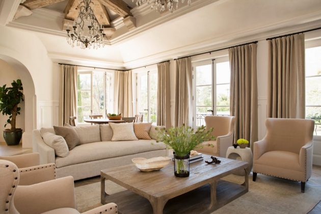 french provence living room