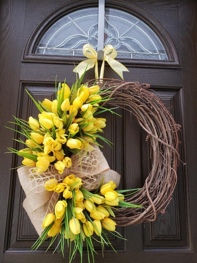 15 Cute Handmade Spring Wreath Designs You're Gonna Fall In Love With