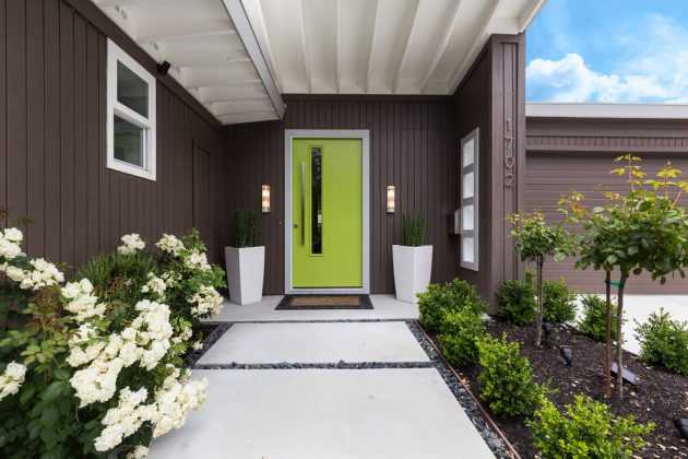 20 Staggering Mid-Century Modern Entrance Designs You Can't Say No To