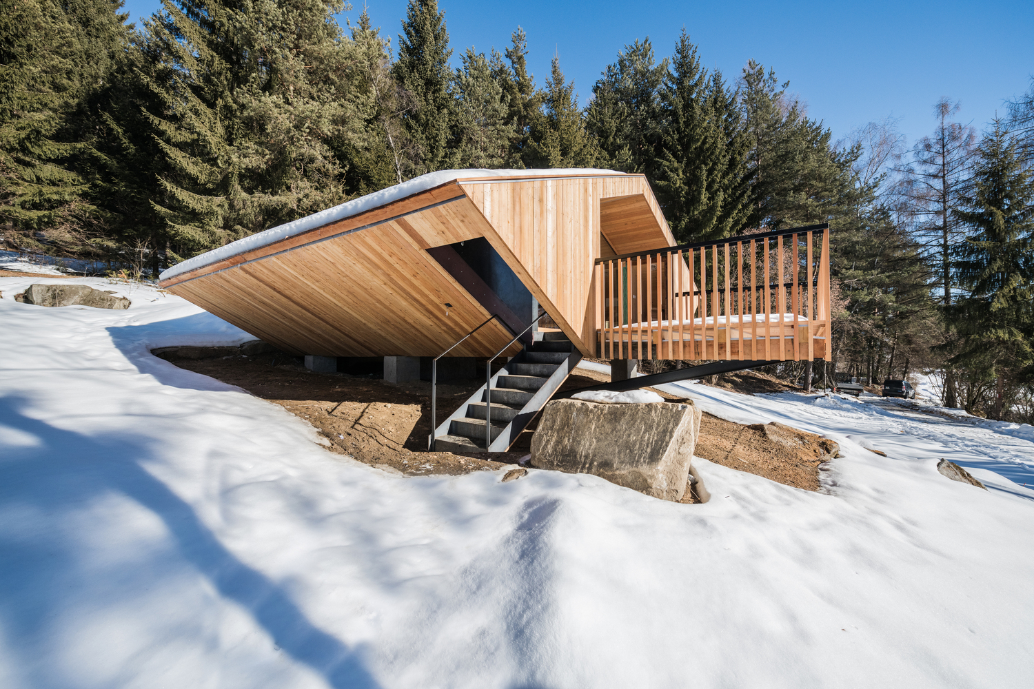 UFO House by Stefan Hitthaler in Bruneck, Italy