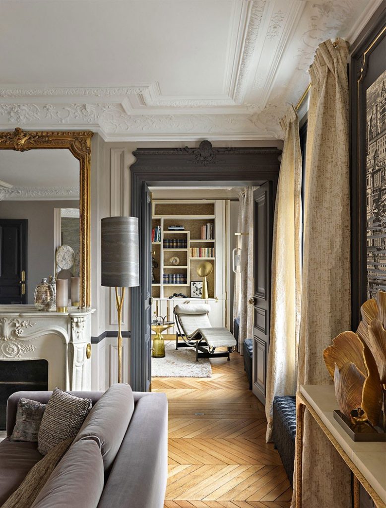 The Romantic and Contemporary Parisian Apartment of your dreams by Anne ...