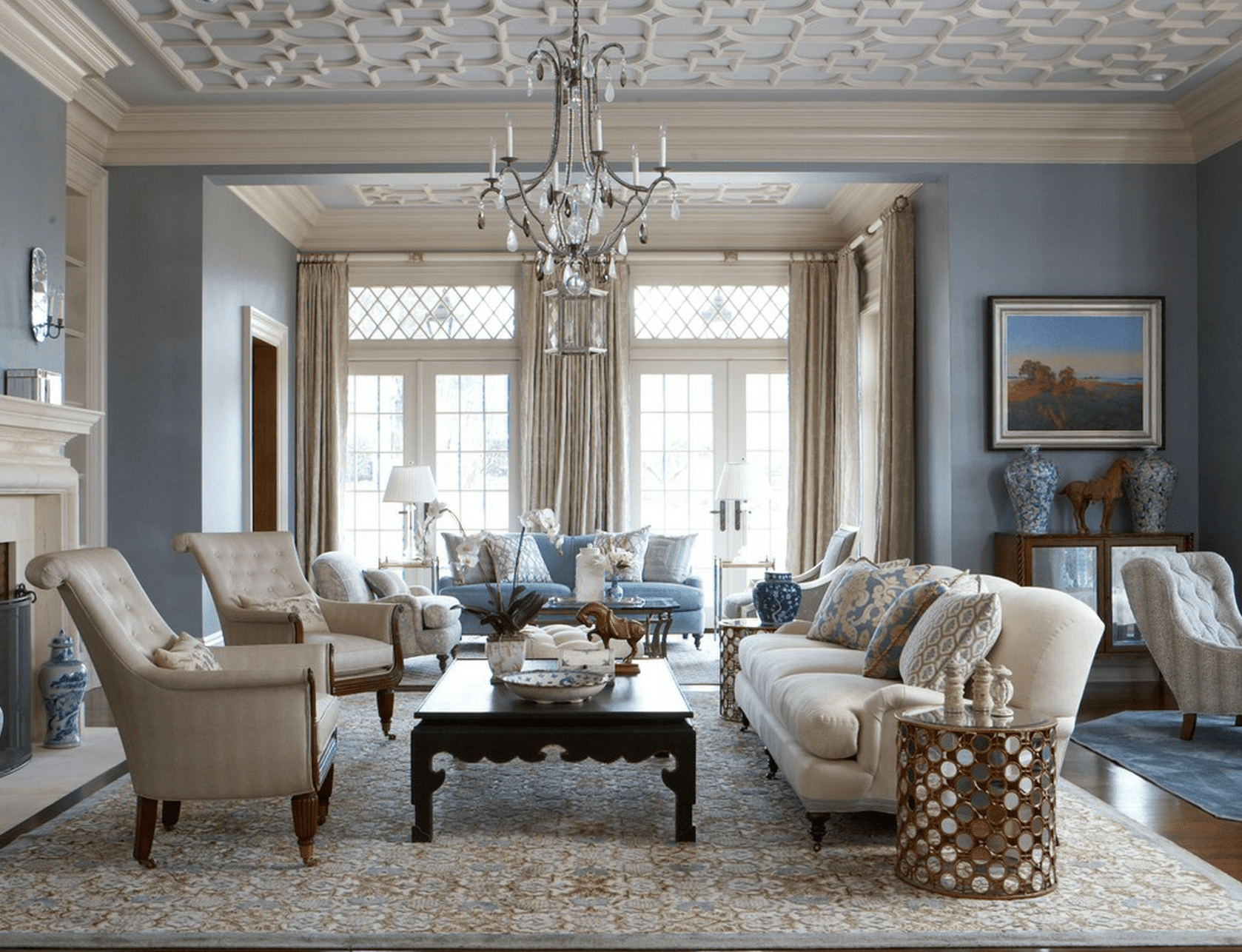 classic living room decor