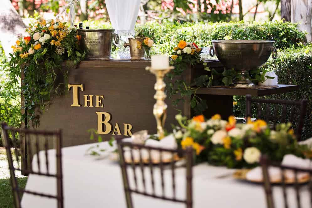 How To Build a Functional Garden Bar Area