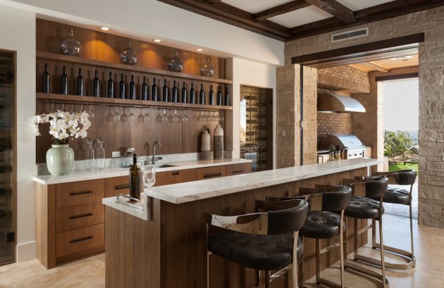 18 Splendid Mediterranean Home Bar Designs For The Ultimate Luxury 