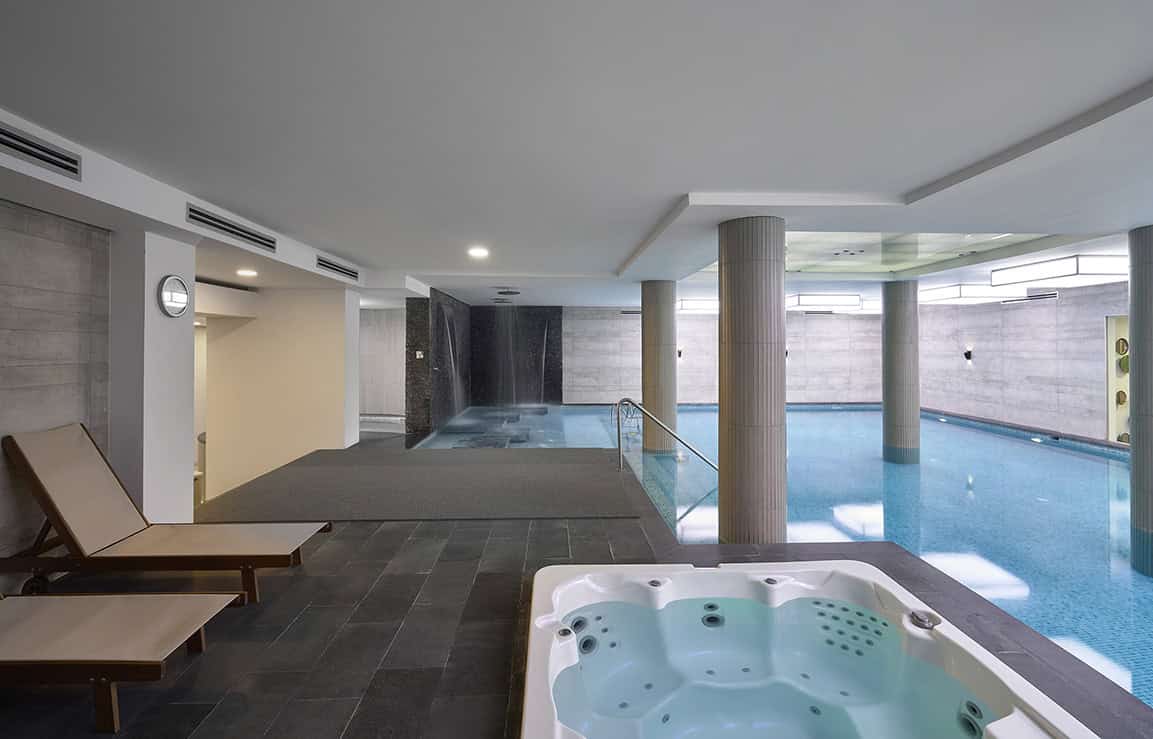 Spa & Indoor Pool for the Football Players BJK NEVZAT DEMIR FACILITY