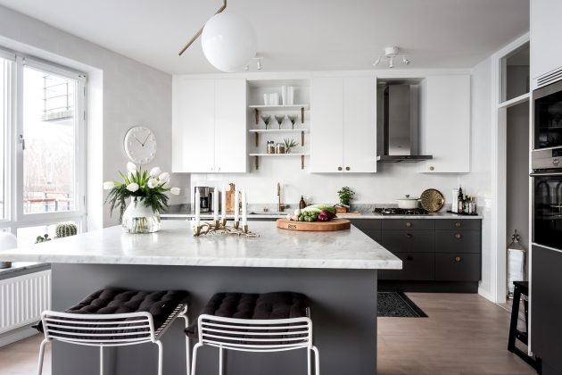 18 Minimalist Scandinavian Kitchen Designs That Will Brighten Your Day